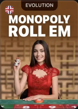 Monopoly Roll Em — spēles kartīte